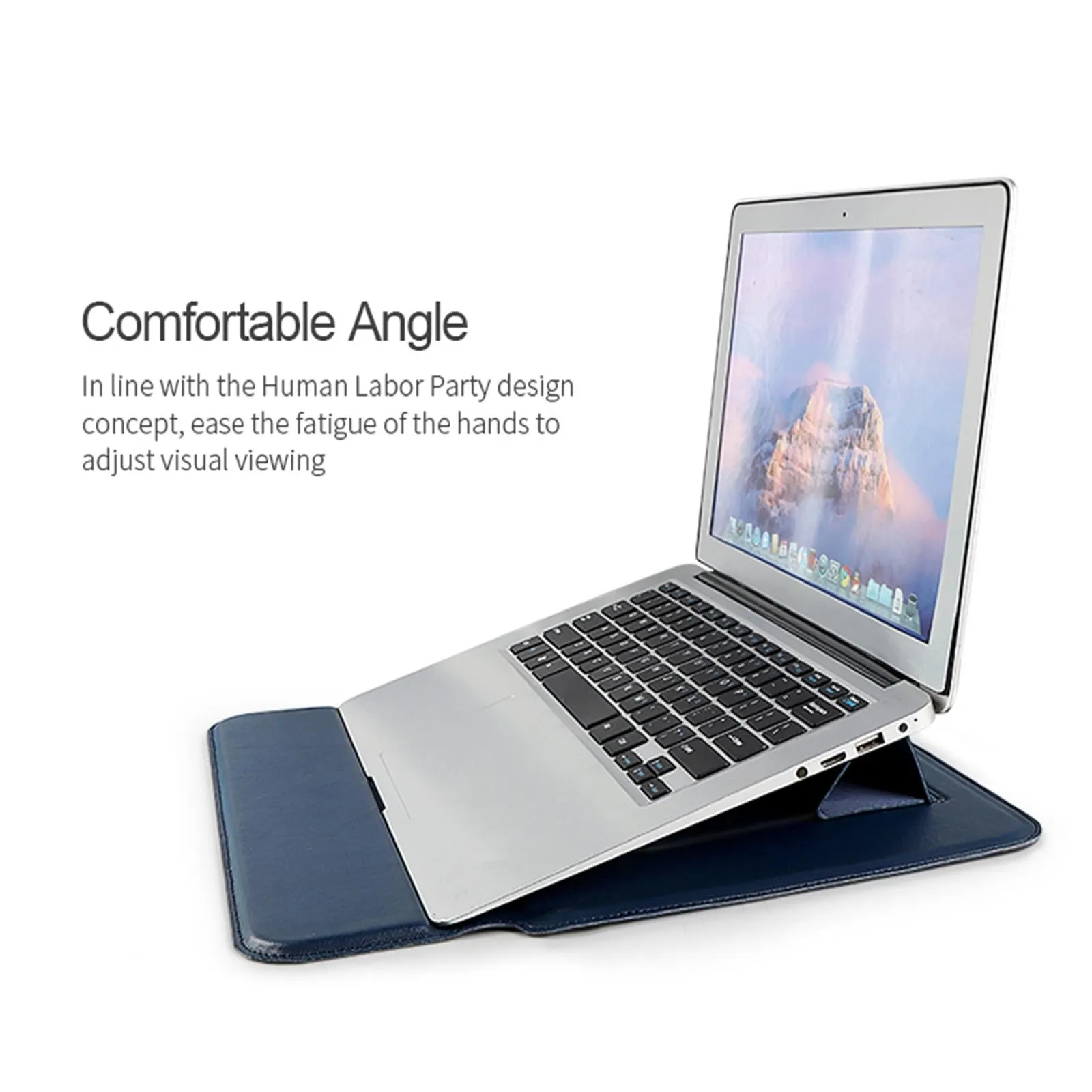 13.3 Inch Multifunctional Notebook Liner Bag in Pu Material