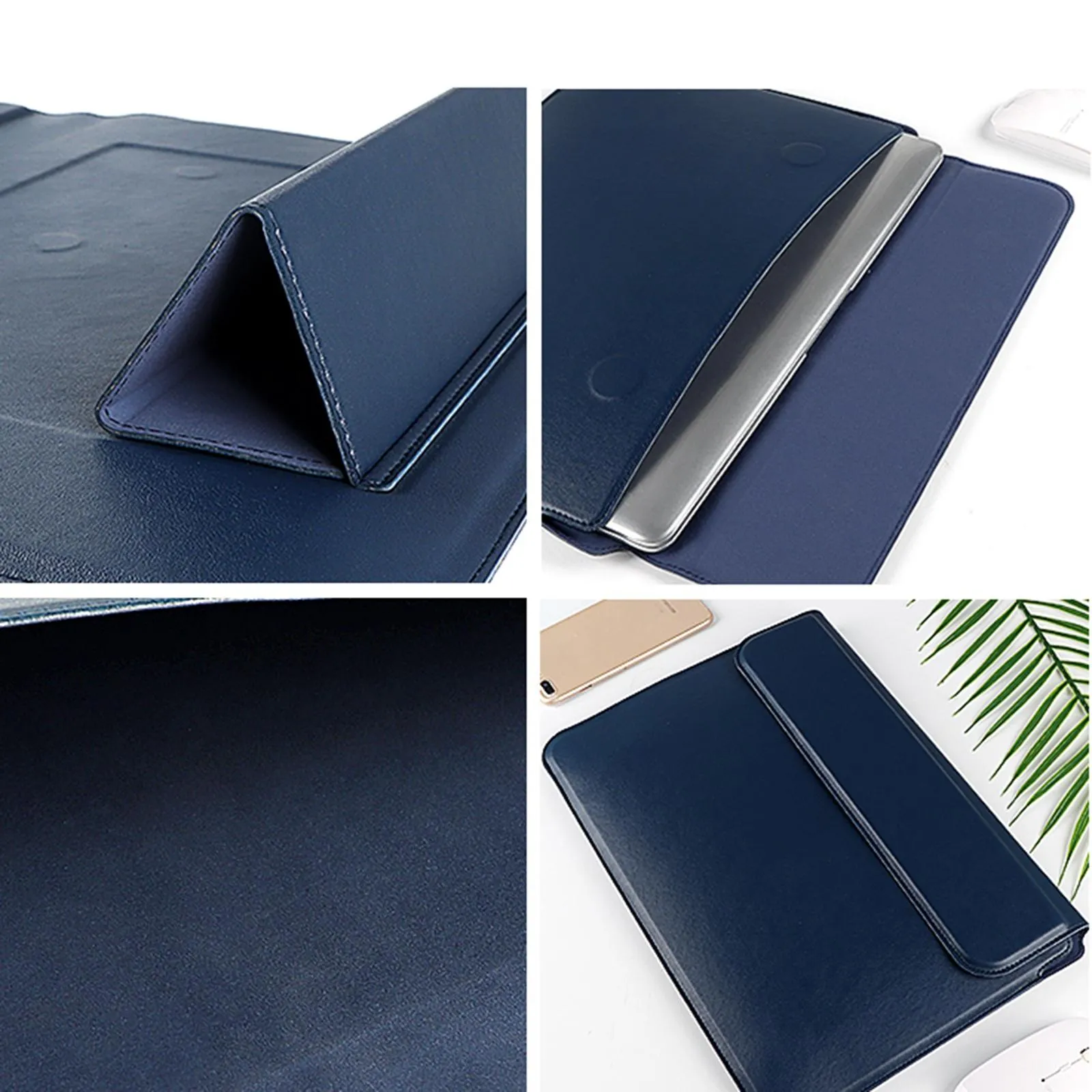 13.3 Inch Multifunctional Notebook Liner Bag in Pu Material