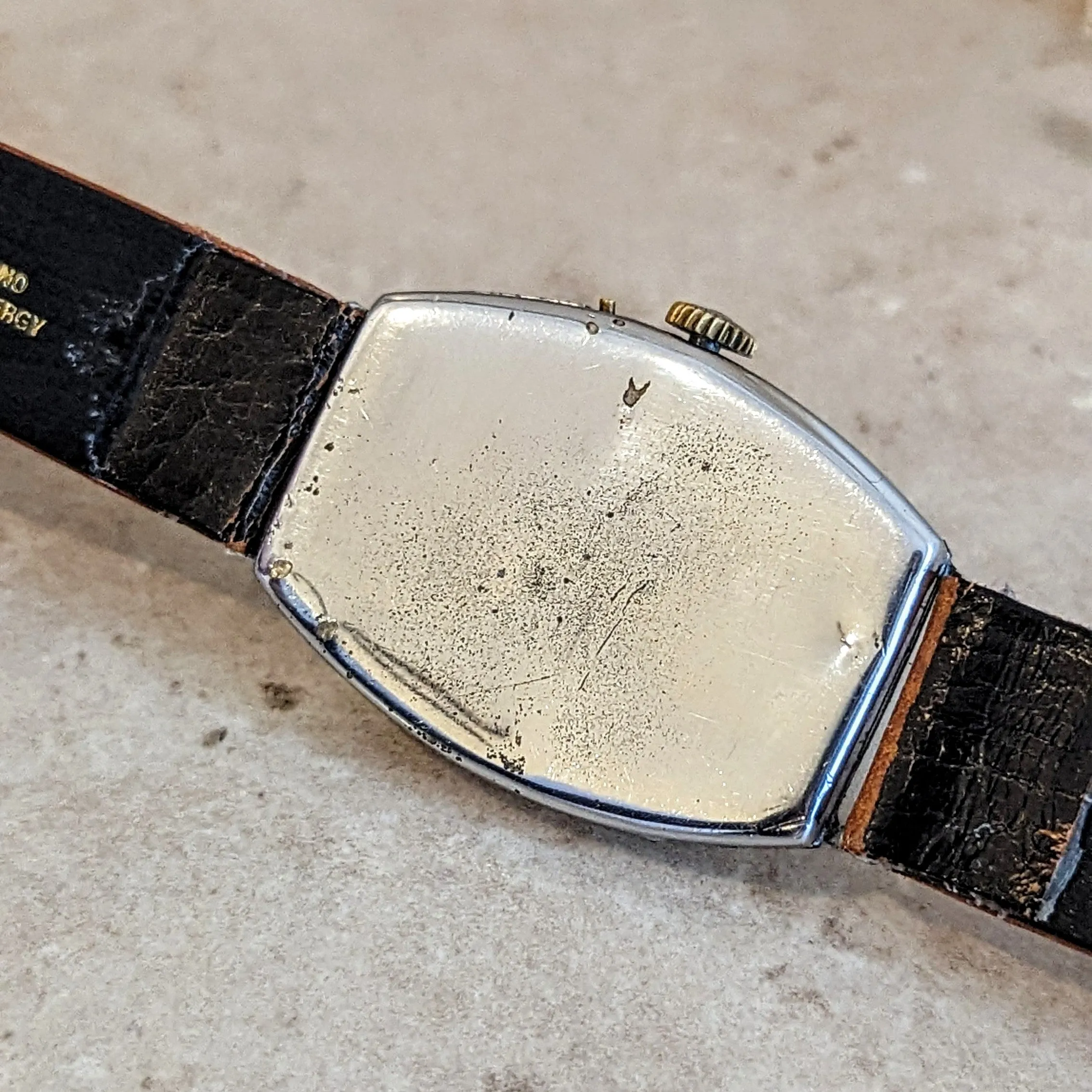 1904 LONGINES Mechanical Wristwatch Ref. 1342 Push Button Set Wire Lug Watch
