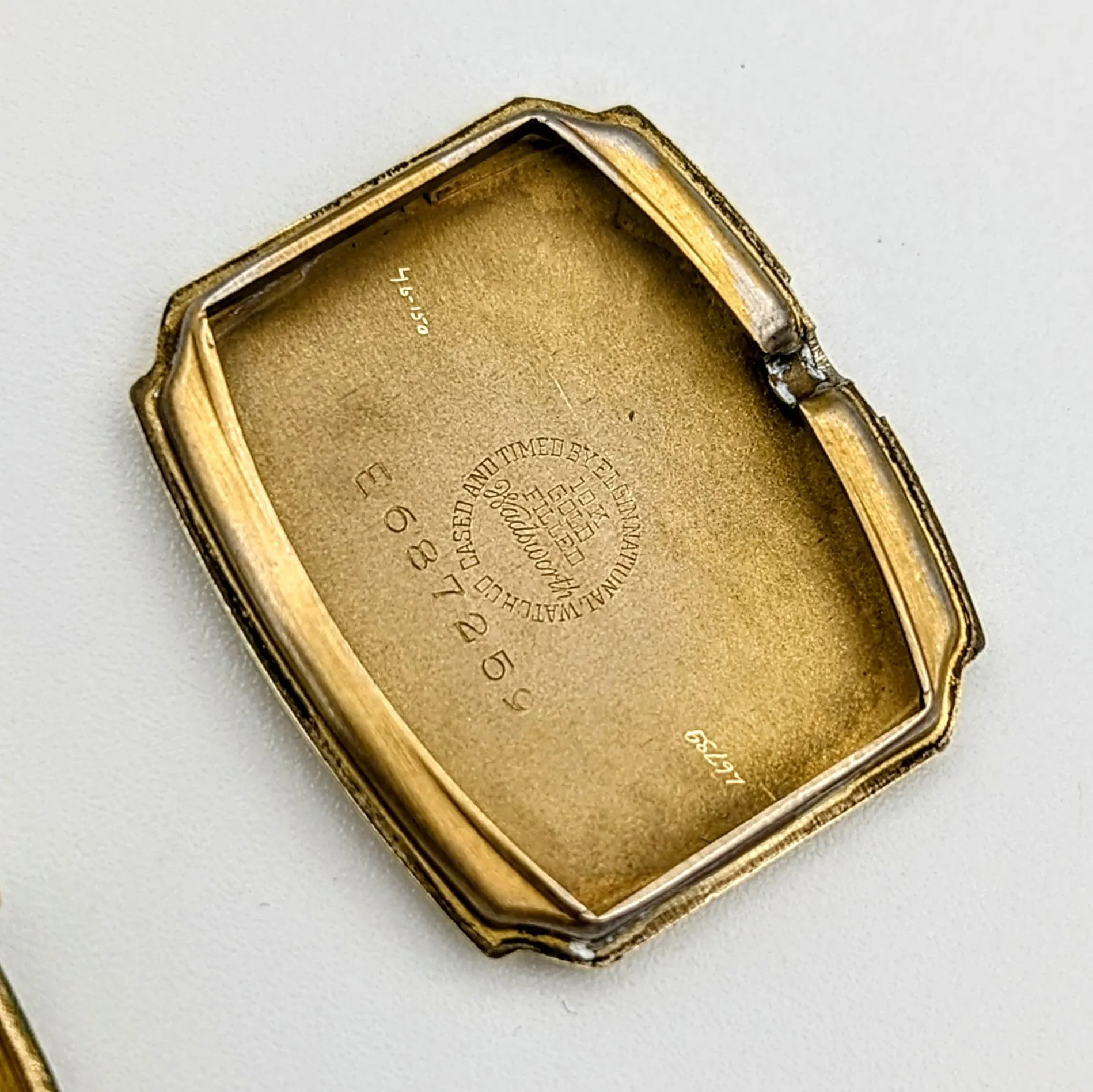 1946 ELGIN DeLuxe Watch 17 Jewels Grade 558 U.S.A. Vintage Wristwatch