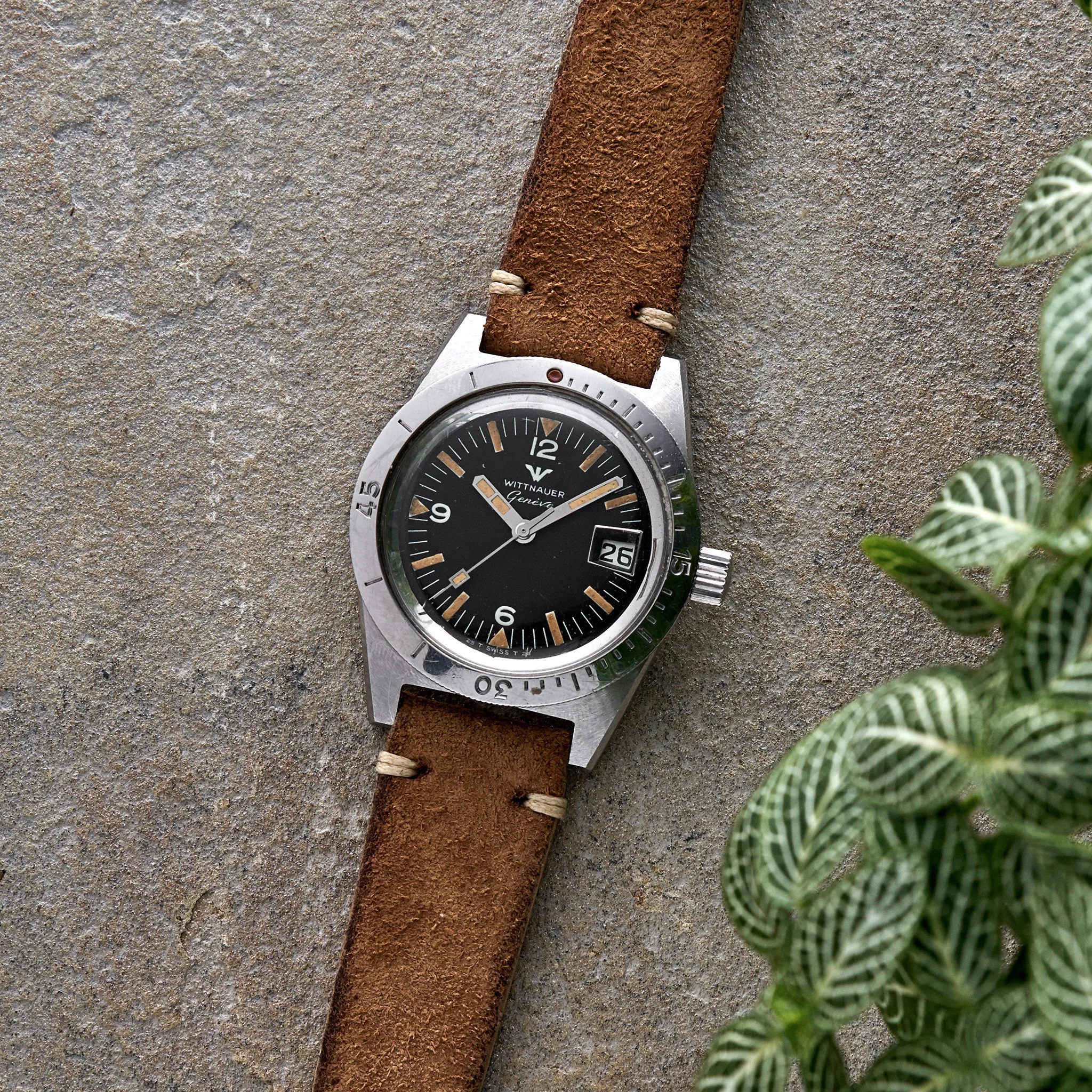 1960s Wittnauer 'Skin Diver' Reference 4000