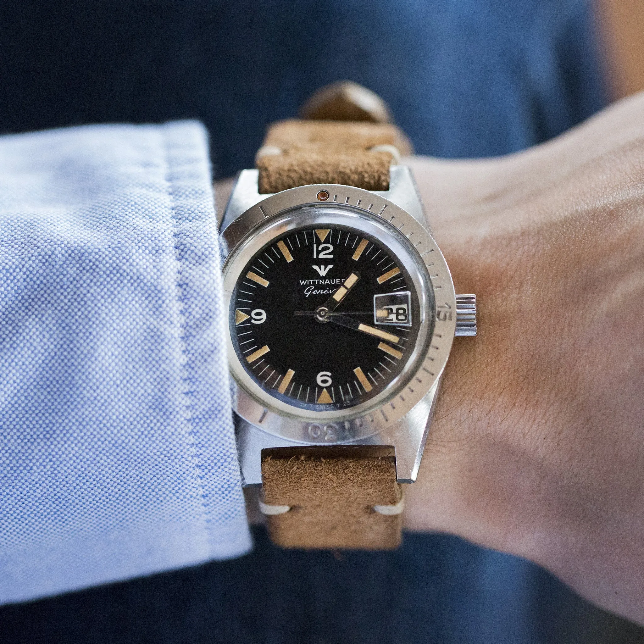 1960s Wittnauer 'Skin Diver' Reference 4000