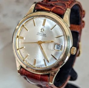 1969 OMEGA Automatic Wristwatch Ref. KM6312 Cal. 563 17 Jewels Date Indicator Watch