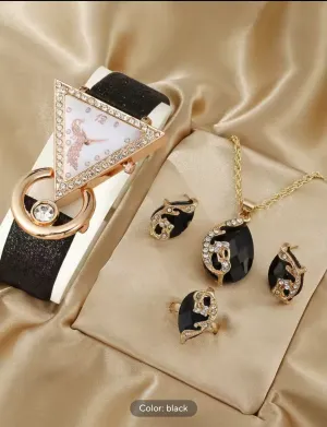 5pcs Set Watch For Women 521079
