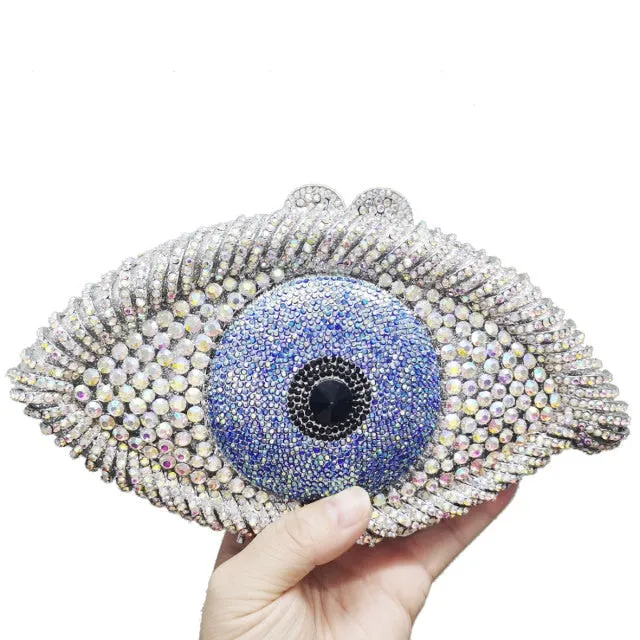 All Seeing Eye Crystal Clutch