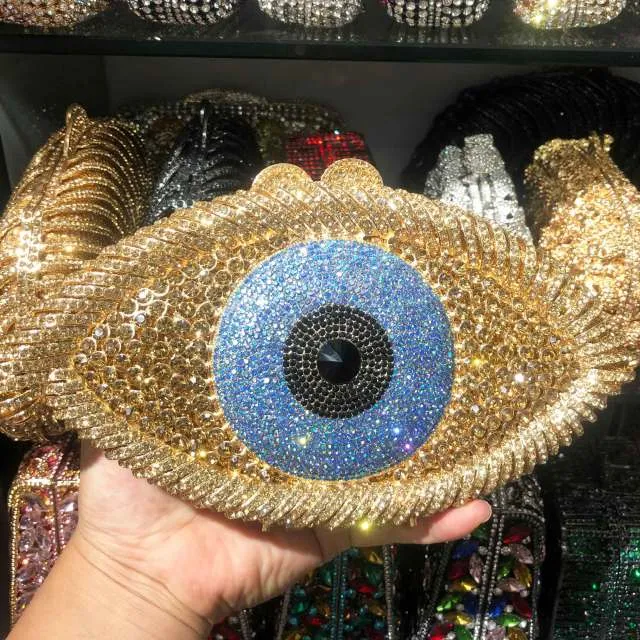 All Seeing Eye Crystal Clutch