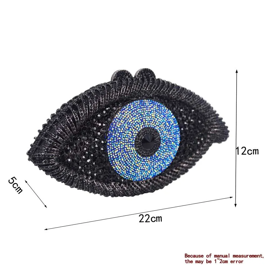 All Seeing Eye Crystal Clutch