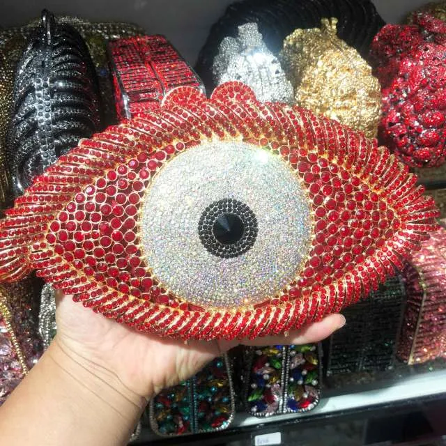 All Seeing Eye Crystal Clutch