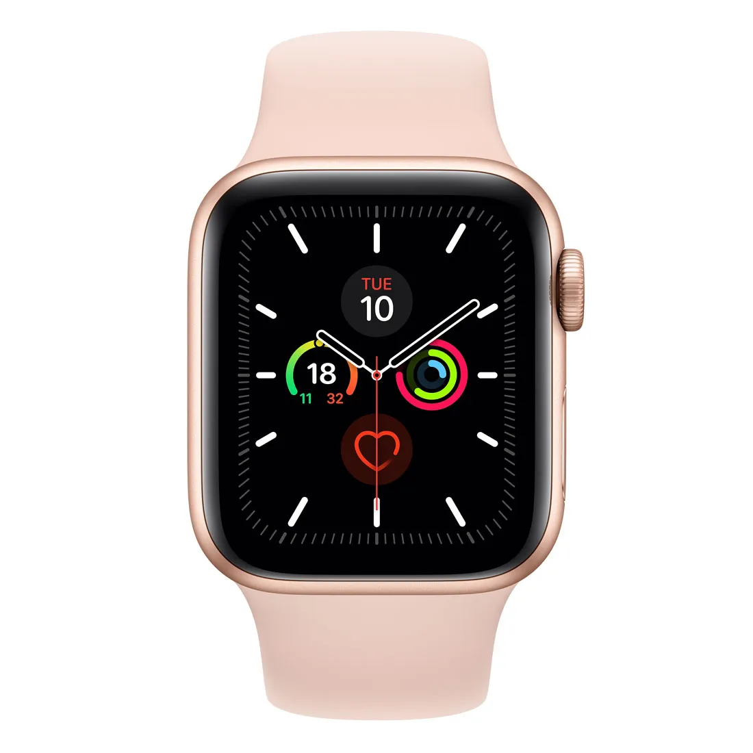 Apple Watch S5 40mm (Cellular) - Gold Al Case w/ Pink Sand Sport Band - Open Never Used ( AU Version )