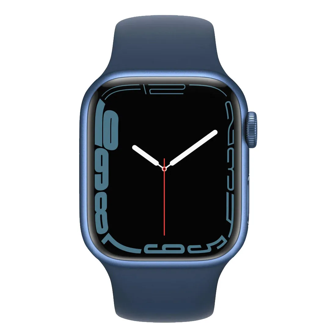 Apple Watch Series 7 45mm Aluminium Case With Sport Band GPS   Cellular - Blue - Pristine Refurbished  - AU Version