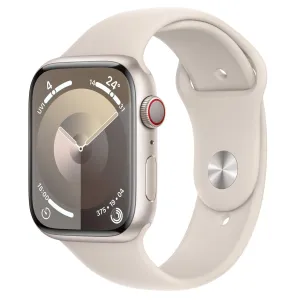 Apple Watch Series 9 45mm Starlight Aluminium Case GPS   Cellular (M/L) (Refurbished Grade-A)
