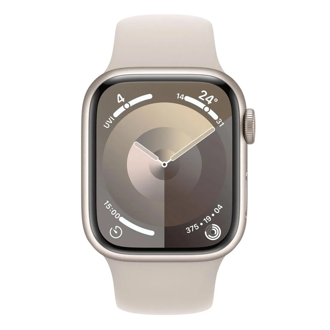 Apple Watch Series 9 45mm Starlight Aluminium Case GPS   Cellular (M/L) (Refurbished Grade-A)
