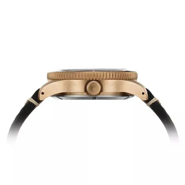 Aquatico Bronze Sea Star Brown Dial Watch (Bronze Bezel)