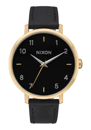Arrow Leather - Gold / Black