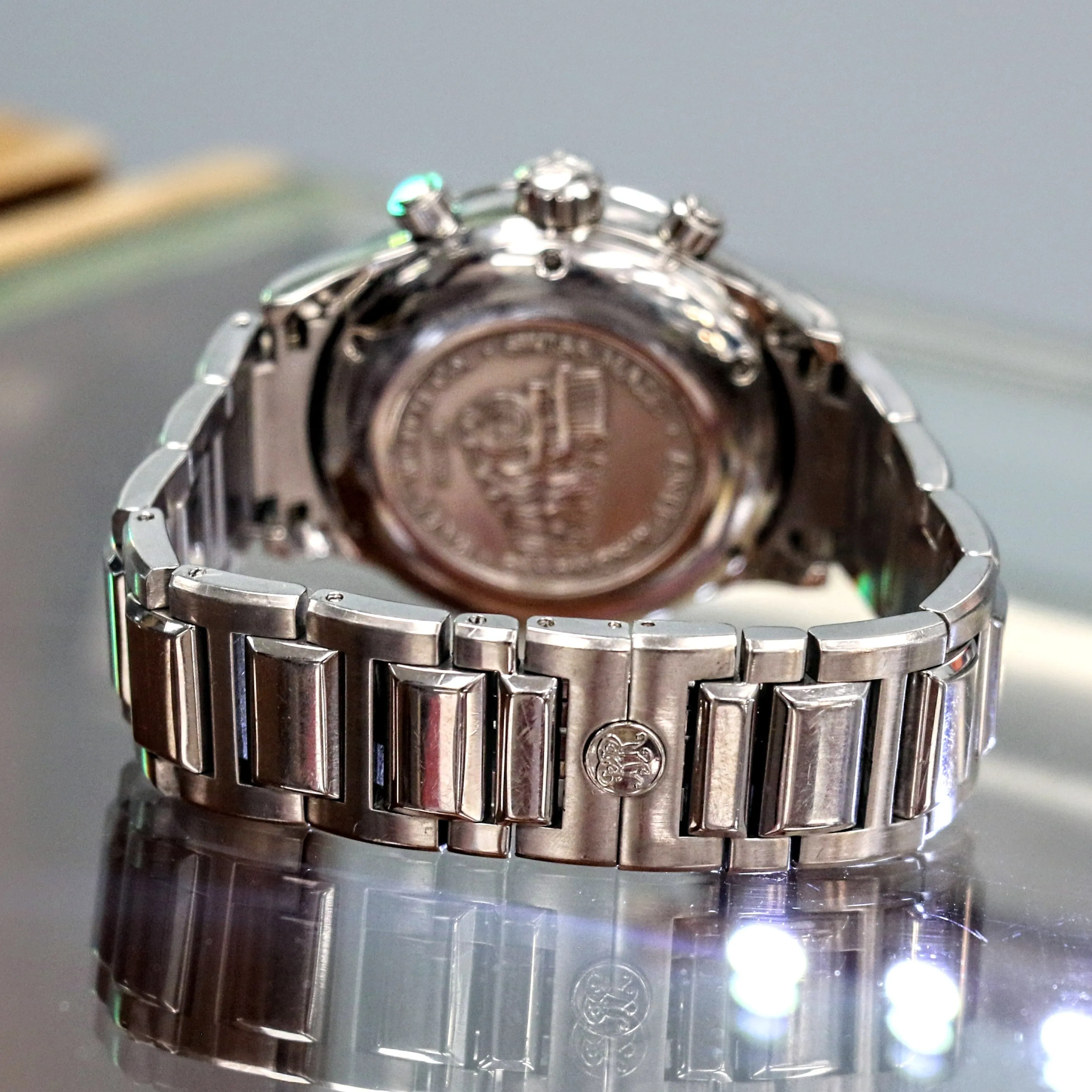 BALL Engineer Master II Telemeter Chronograph Automatic Watch Ref. CM1020C Original Ball S.S. Bracelet