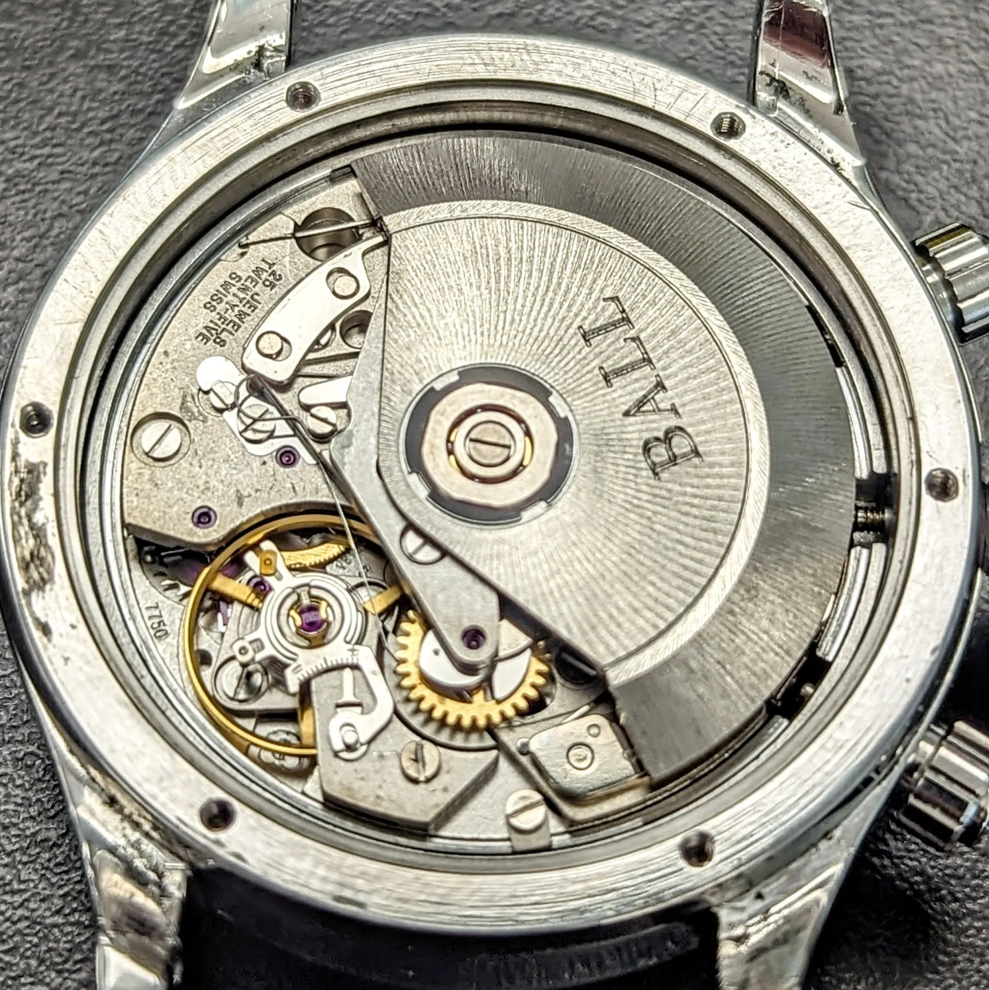 BALL Engineer Master II Telemeter Chronograph Automatic Watch Ref. CM1020C Original Ball S.S. Bracelet