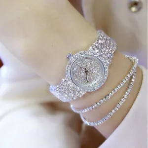 BEAUTIFUL CHIC BLING WOMEN'S DRESSY WATCH Luxury Diamond Rhinestone Wristwatch Relogios