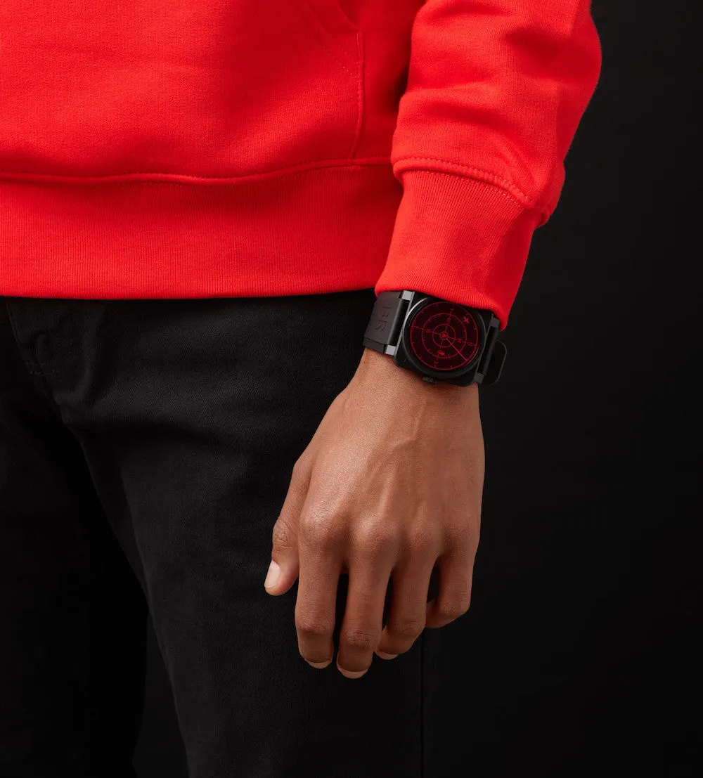 Bell & Ross Watch BR 03 92 Red Radar Ceramic Limited Edition D