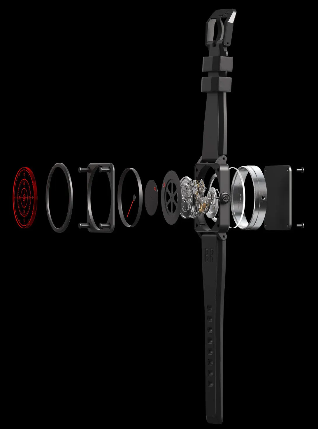 Bell & Ross Watch BR 03 92 Red Radar Ceramic Limited Edition D