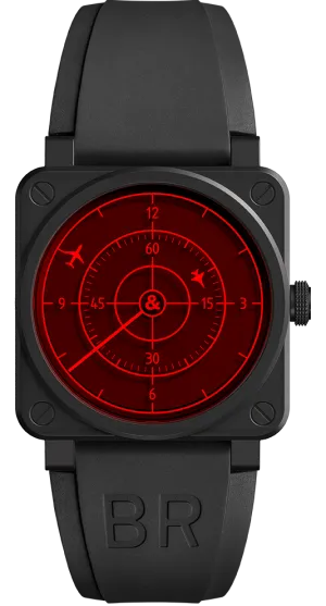 Bell & Ross Watch BR 03 92 Red Radar Ceramic Limited Edition D