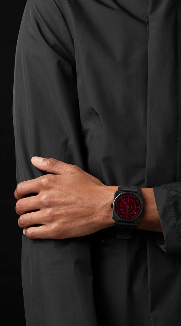 Bell & Ross Watch BR 03 92 Red Radar Ceramic Limited Edition D