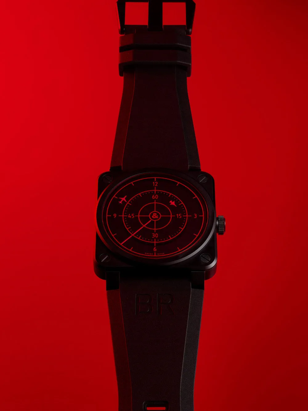 Bell & Ross Watch BR 03 92 Red Radar Ceramic Limited Edition D