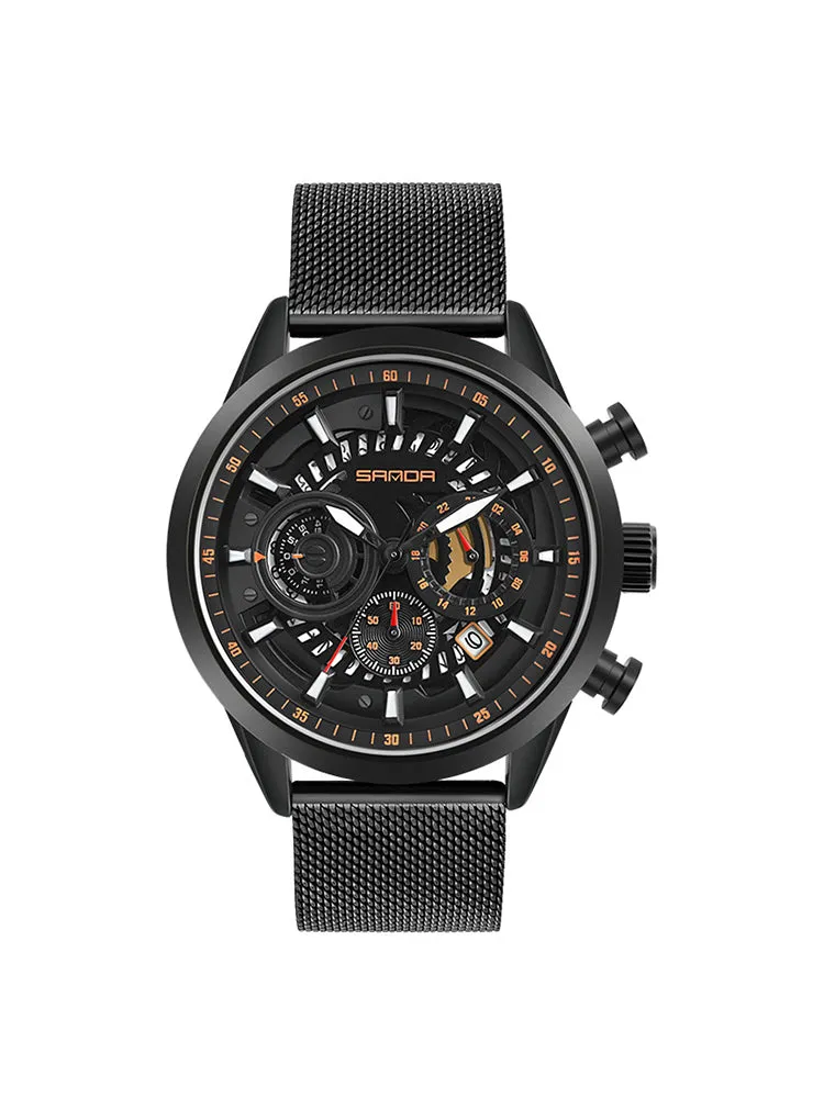 Big Dial Waterproof Mens Watch