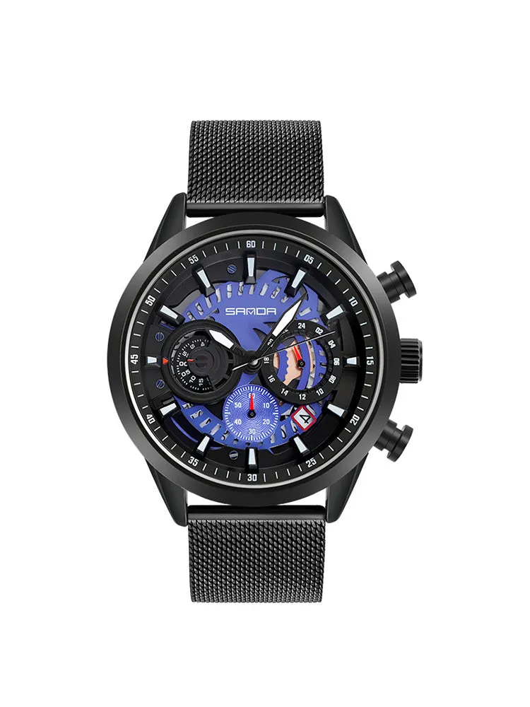 Big Dial Waterproof Mens Watch