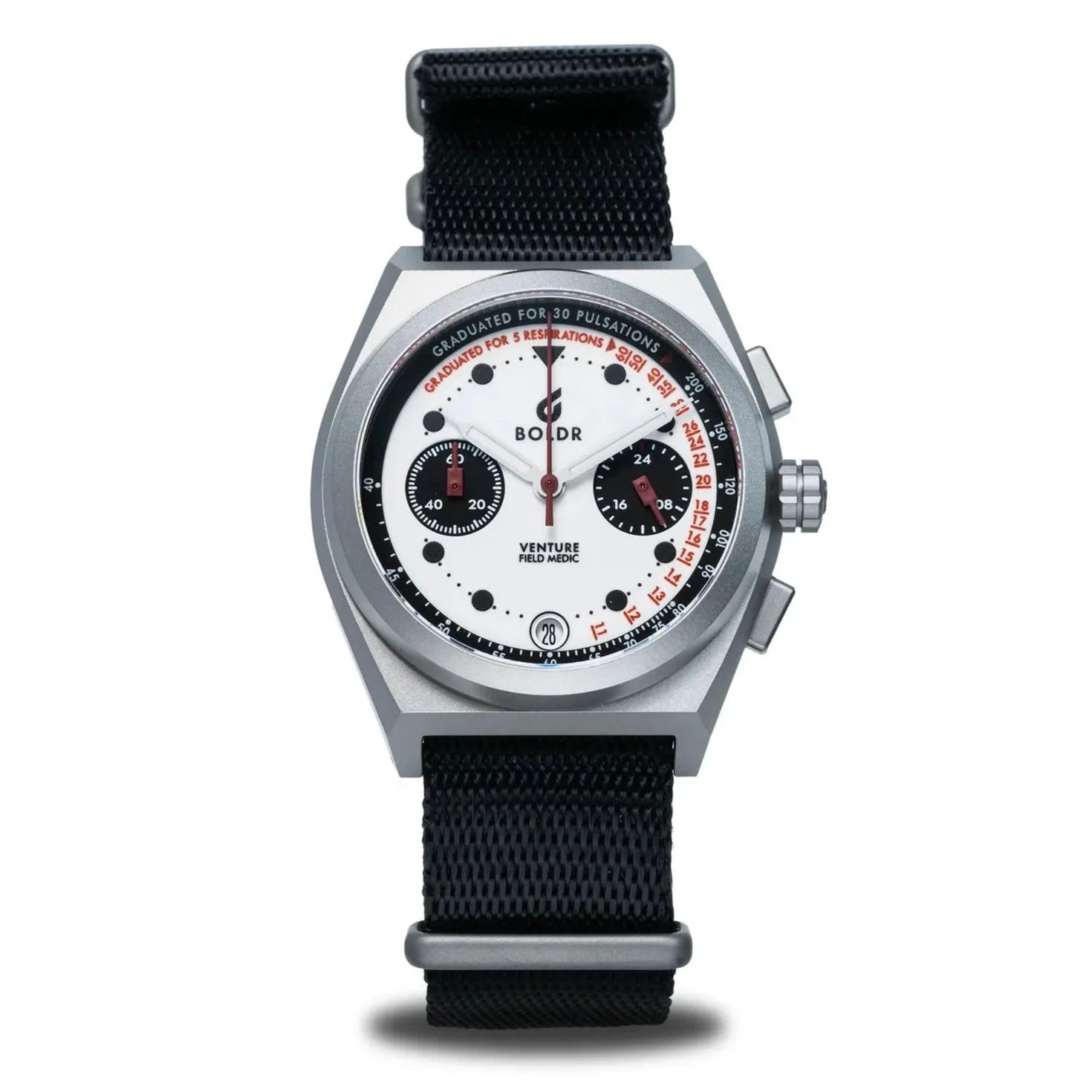 Boldr Venture Field Medic Chronograph Watch - Field Medic II