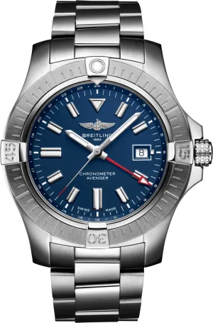 BRT Watch Avenger AutoMTic GMT 45 Steel Bracelet D