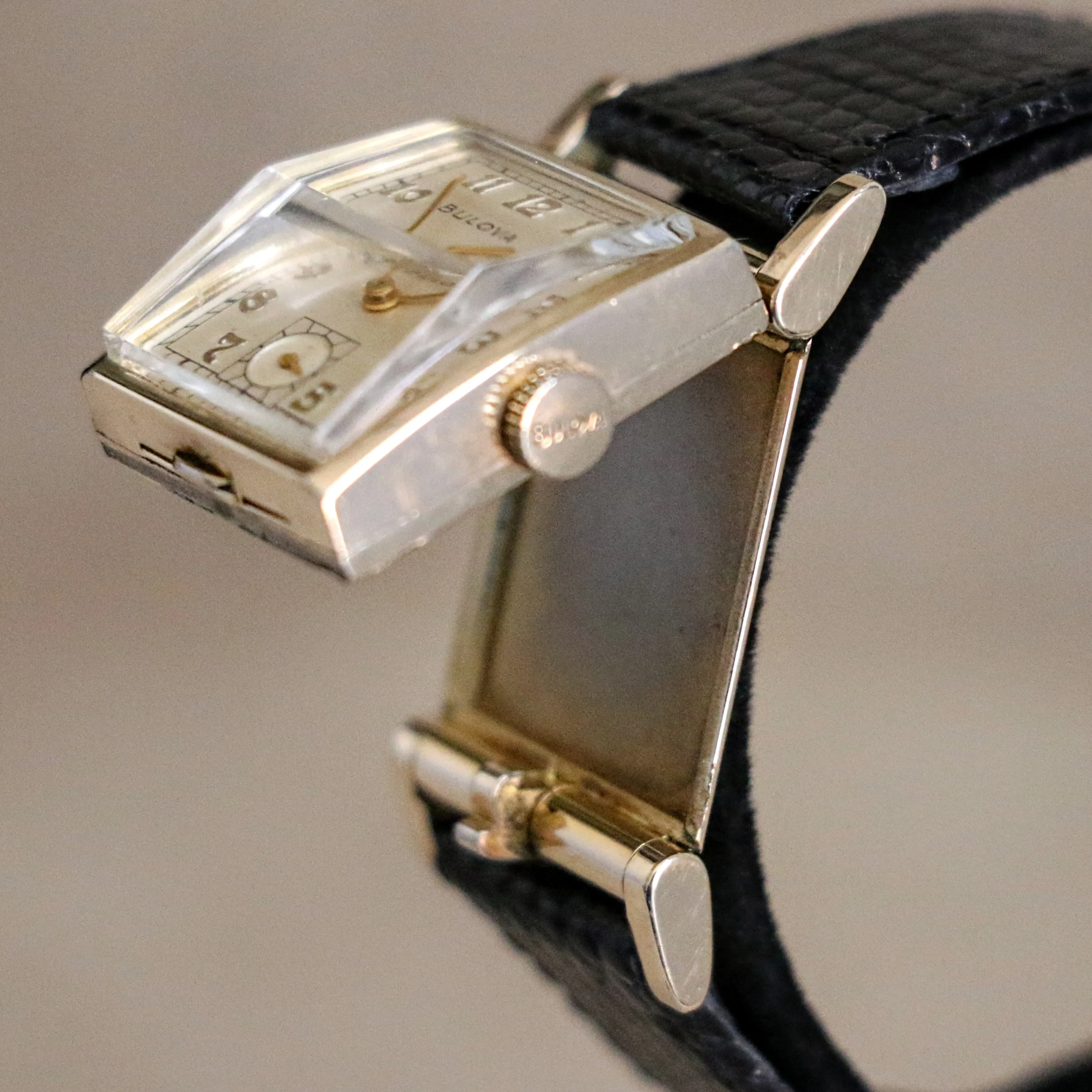 BULOVA 1950 Photo Watch “A” Photo Frame Wristwatch 17 Jewels Cal. 8AC U.S.A. Made