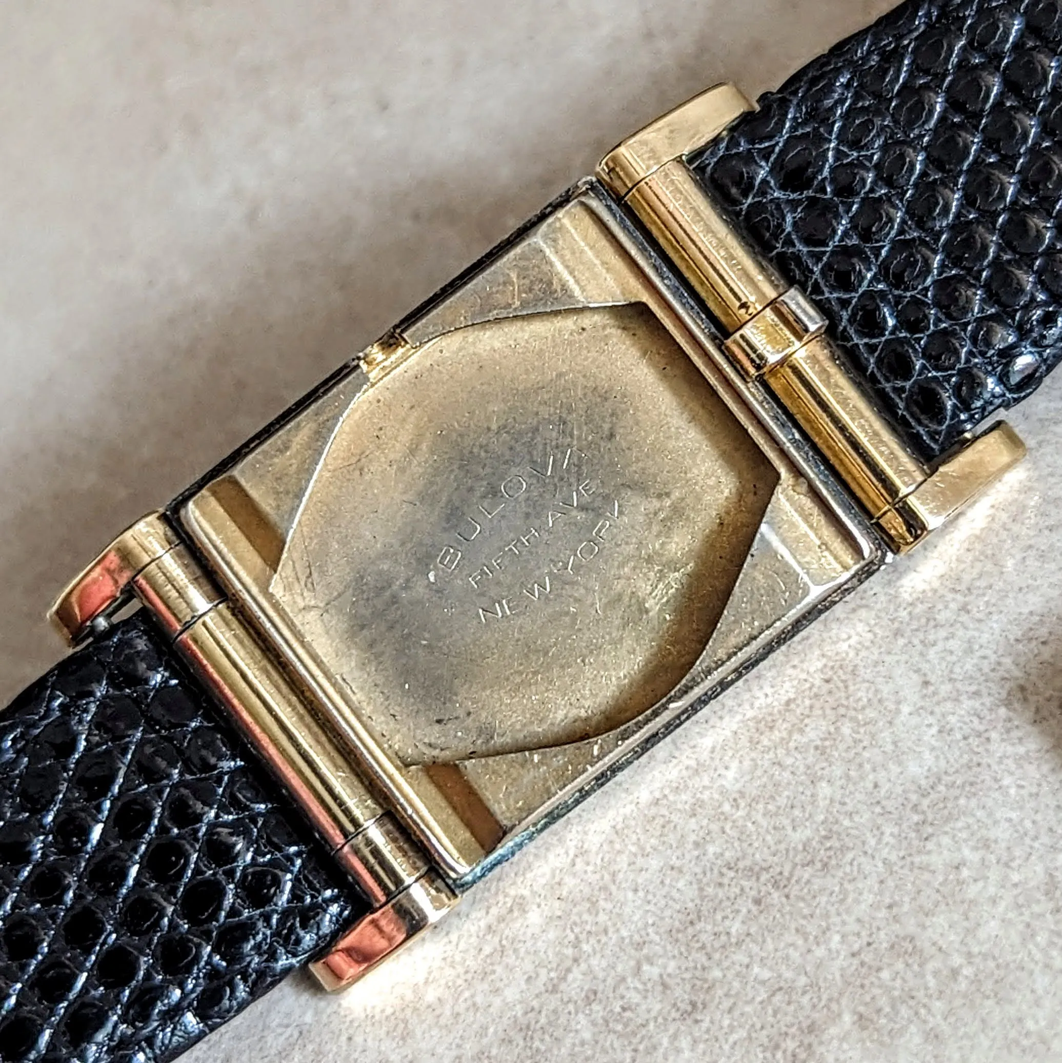 BULOVA 1950 Photo Watch “A” Photo Frame Wristwatch 17 Jewels Cal. 8AC U.S.A. Made