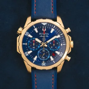 BULOVA Marine Star Chronograph Watch Series B 97B168