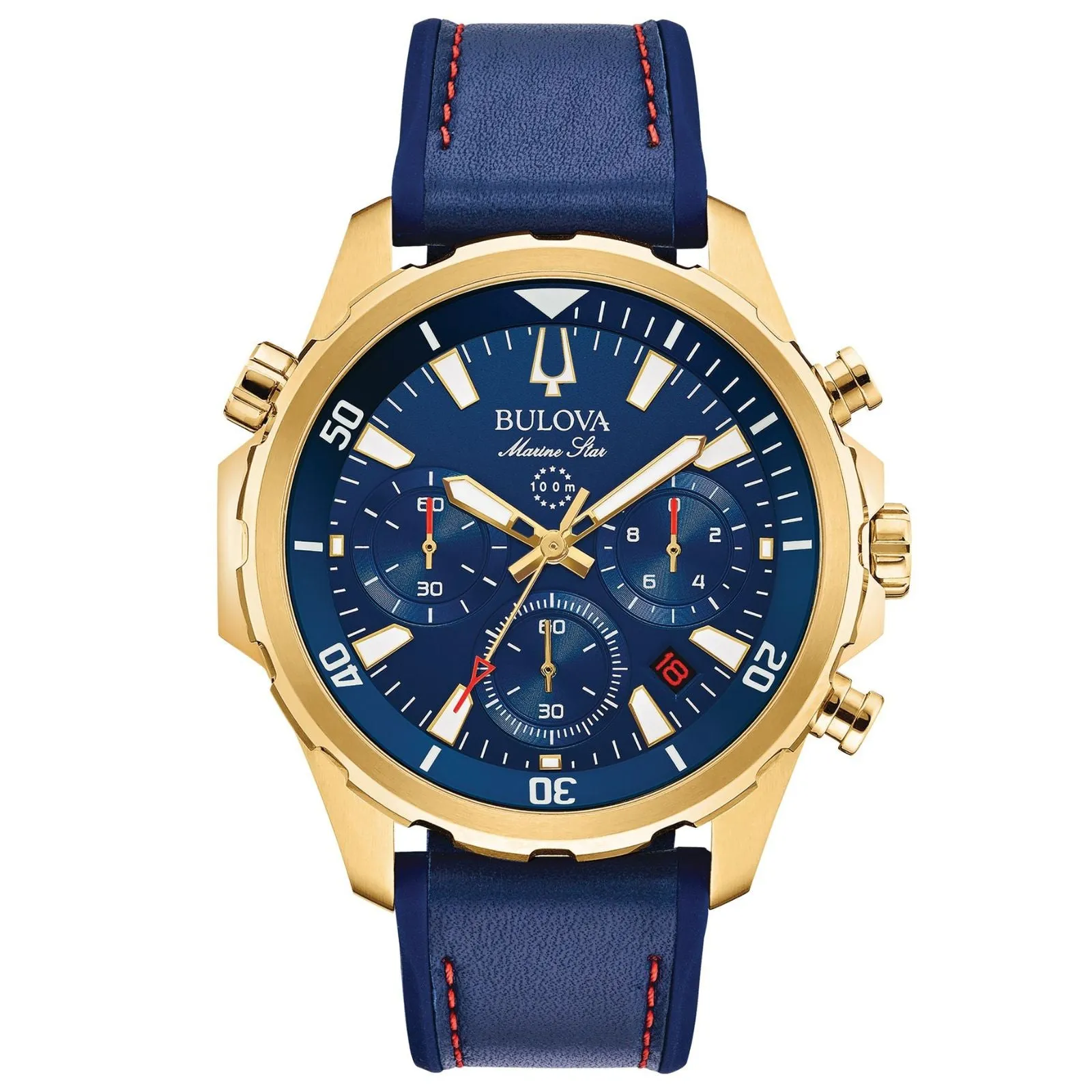 BULOVA Marine Star Chronograph Watch Series B 97B168