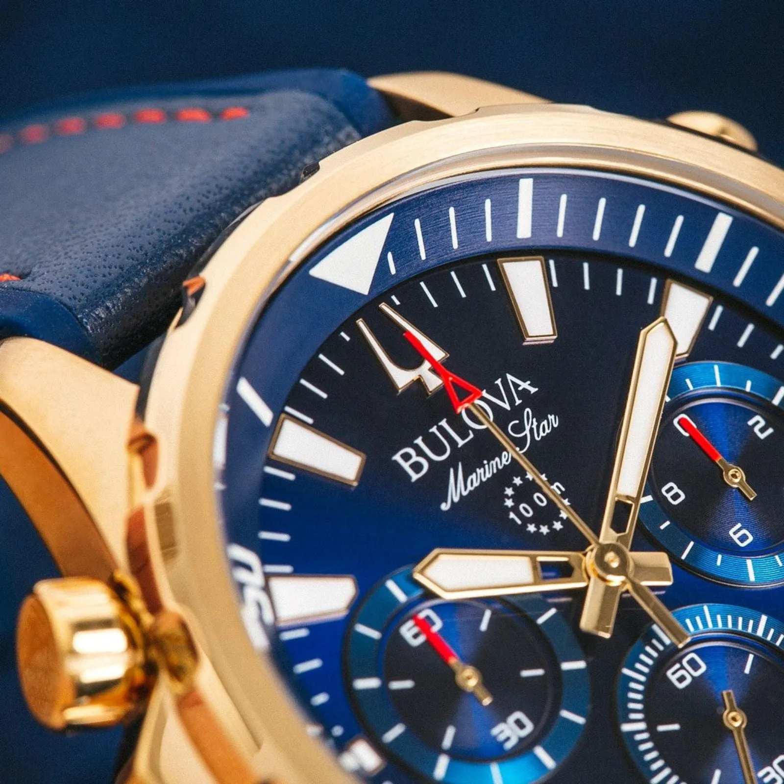 BULOVA Marine Star Chronograph Watch Series B 97B168
