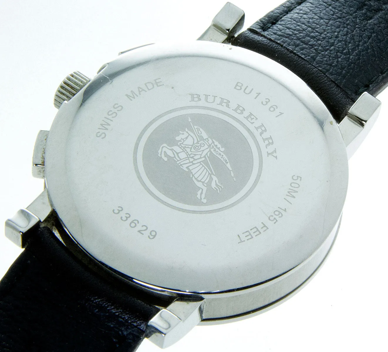 Burberry Heritage Silver Chronograph
