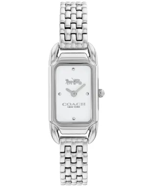 Cadie Women's Stainless Steel Bracelet Watch 17.5mm x 28.5mm COACH Silver
