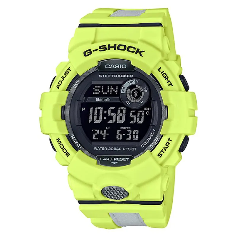 Casio G-Shock G-SQUAD Bluetooth’?????¶ôÇï¶ôǝ??’?????¶ôÇï¶ôǝ?’?????¶ôÇï¶ôíôÇïÇ?ÇîÇ??€õ’??ǯ¶ôÇû¶ô¶©Ç??€õ????? GBD-800 Series Yellow Resin Band Watch GBD800LU-9D GBD-800LU-9D GBD-800LU-9