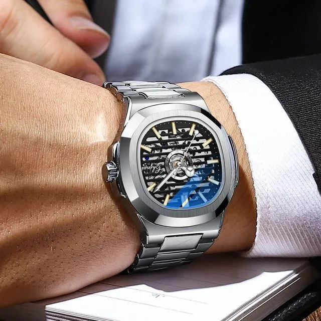 CHENXI Automatic High-end Steel Band Quartz Waterproof Elegant Wrist Watch S1589321