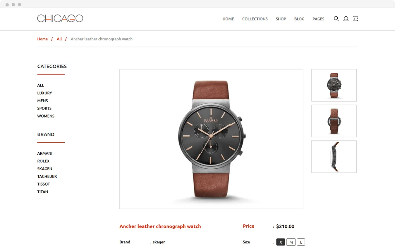Chicago Shopify Theme