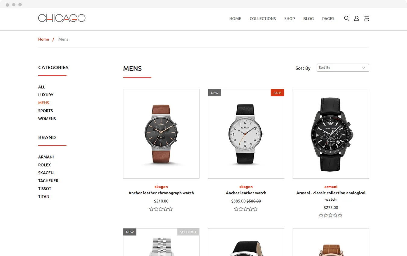 Chicago Shopify Theme
