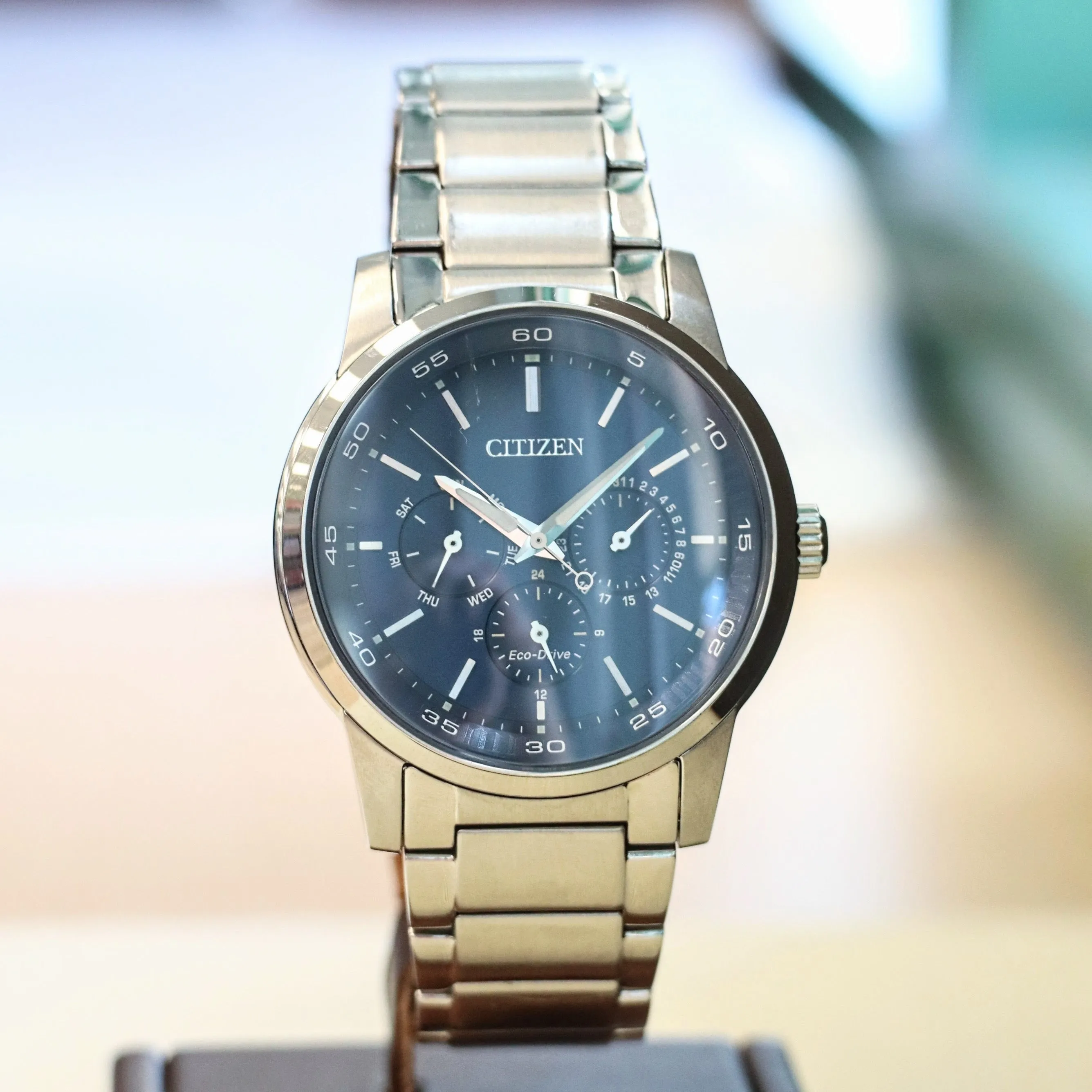 CITIZEN Corso Watch Ref. BU2010-57L Eco-Drive Calendar Wristwatch