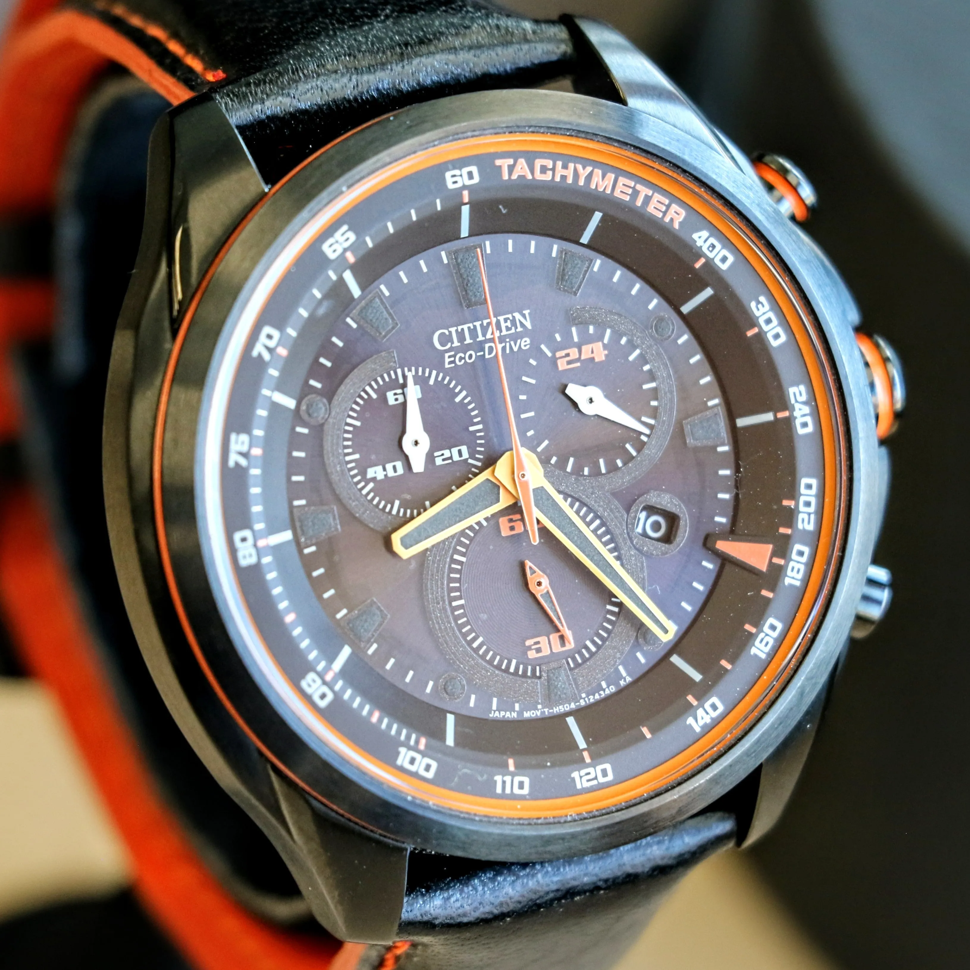 CITIZEN Weekender Eco-Drive Chronograph Watch Date WR Wristwatch Ref. AT2185-06E - In Box!!