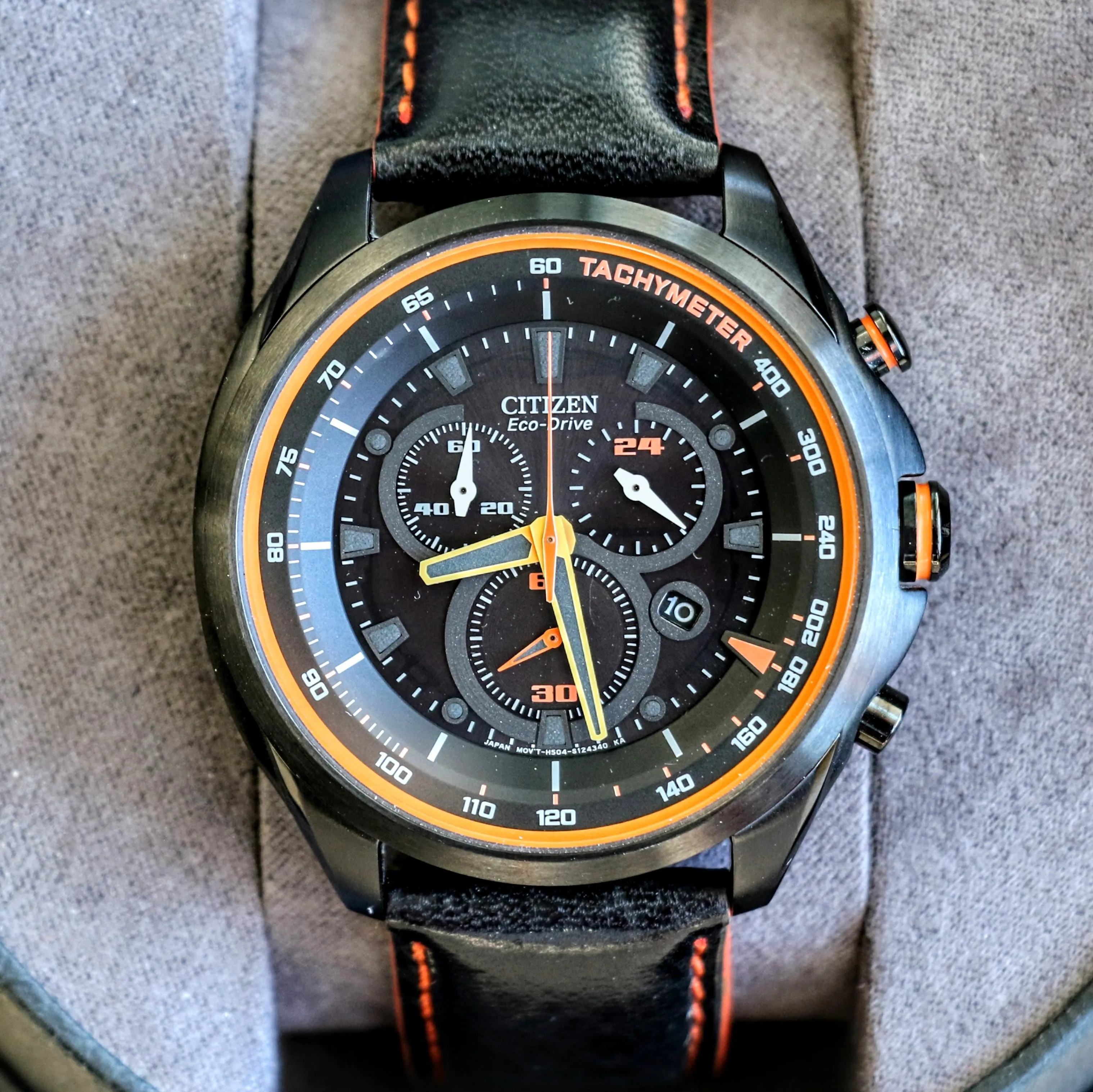 CITIZEN Weekender Eco-Drive Chronograph Watch Date WR Wristwatch Ref. AT2185-06E - In Box!!