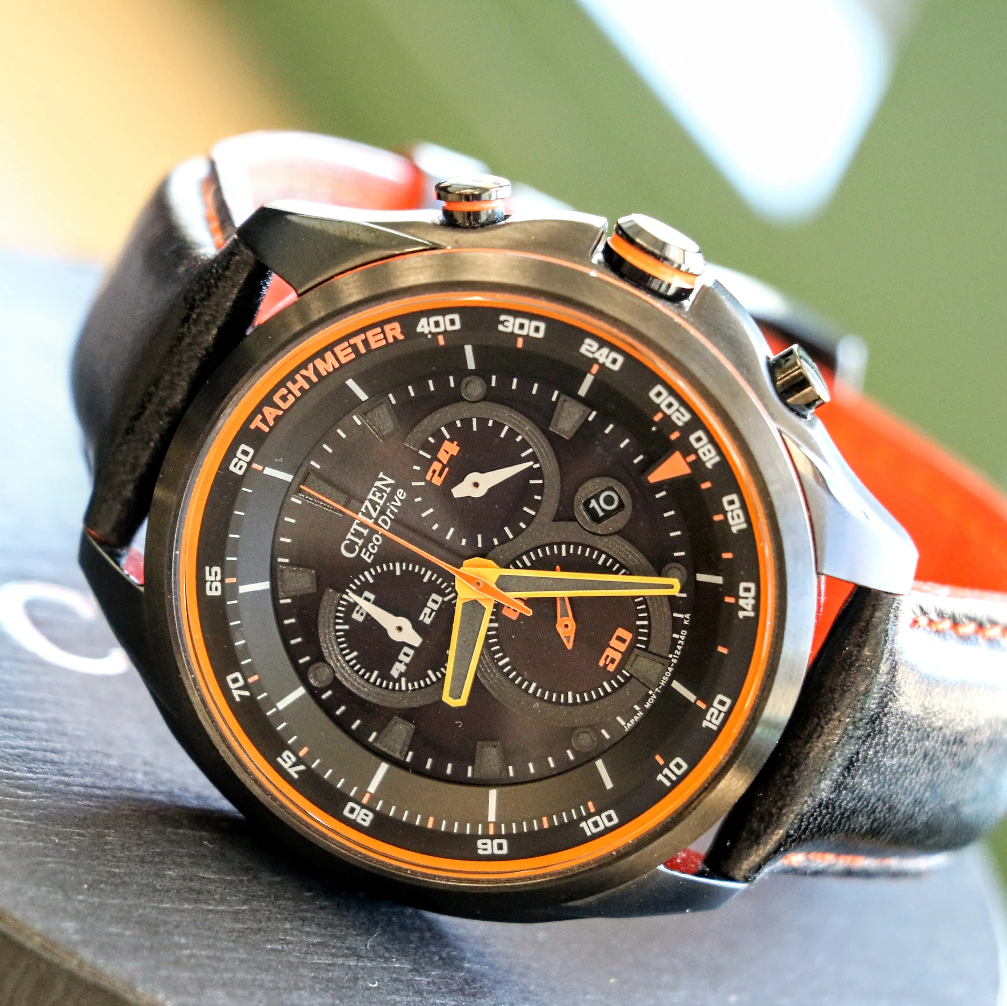 CITIZEN Weekender Eco-Drive Chronograph Watch Date WR Wristwatch Ref. AT2185-06E - In Box!!