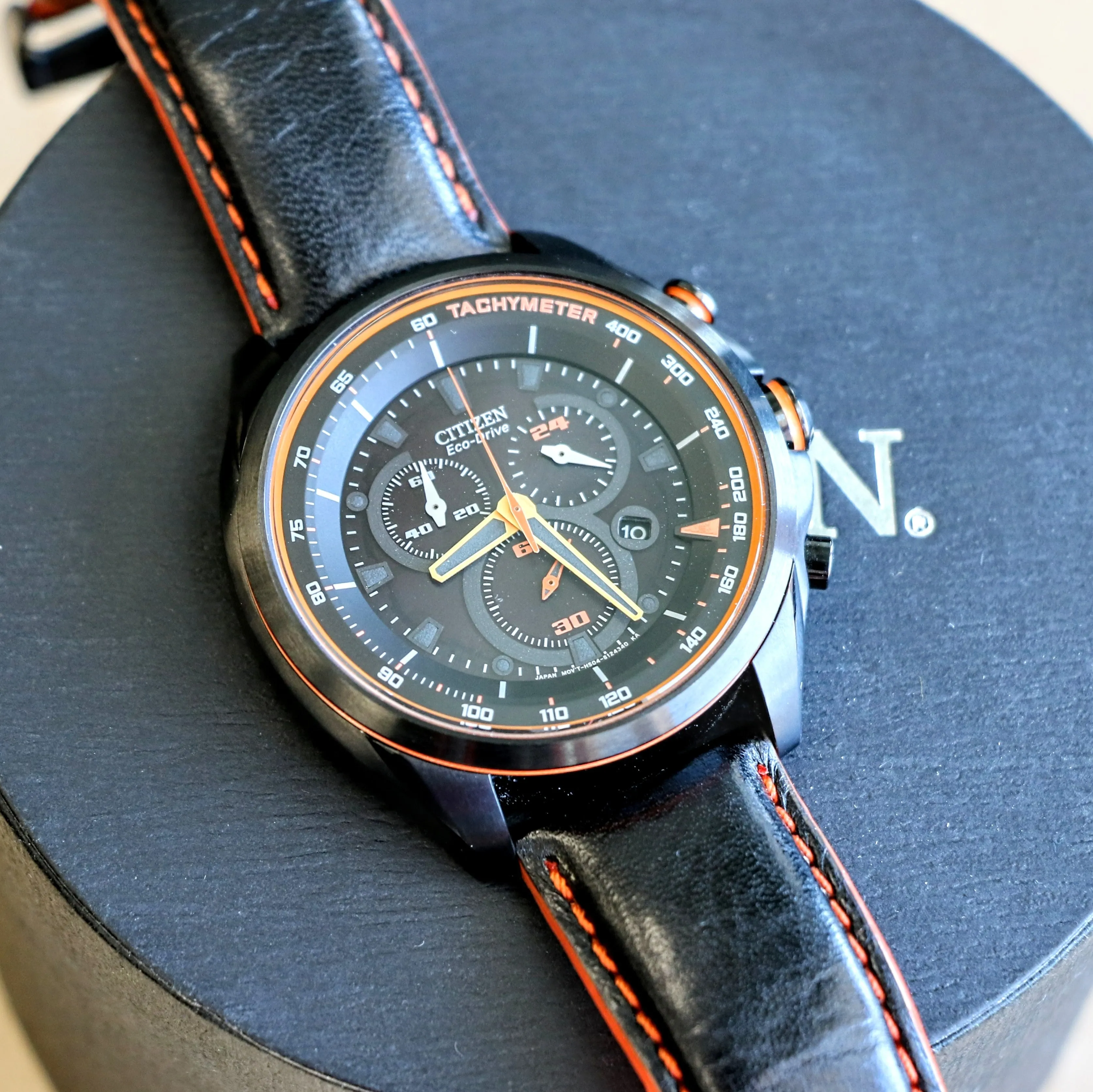 CITIZEN Weekender Eco-Drive Chronograph Watch Date WR Wristwatch Ref. AT2185-06E - In Box!!