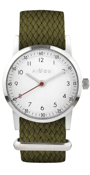Classique Watch Kaki Strap - راقب