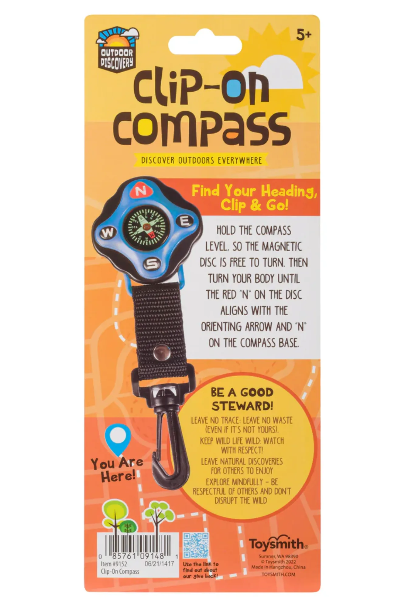 Clip-On Compass