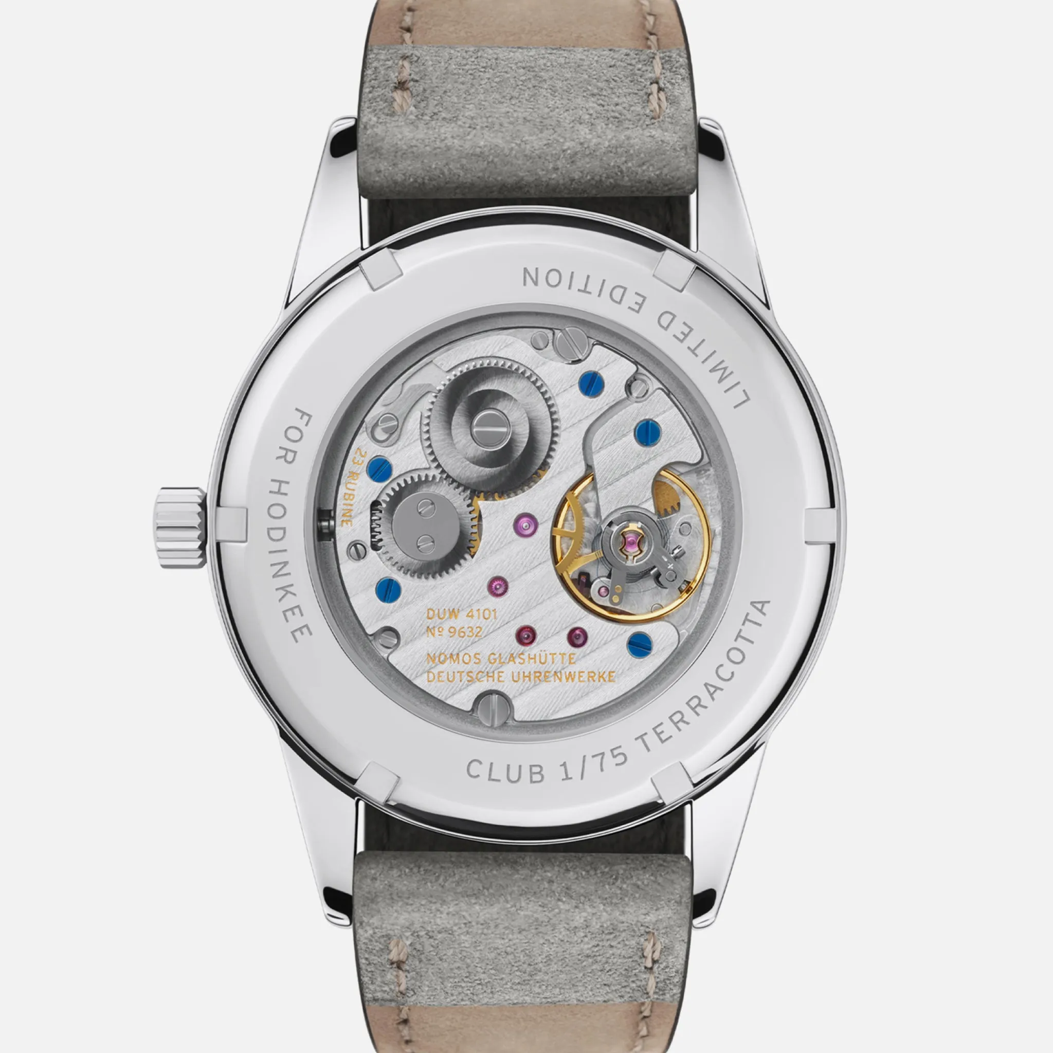Club Date 38 Limited Edition For Hodinkee 'Terracotta'