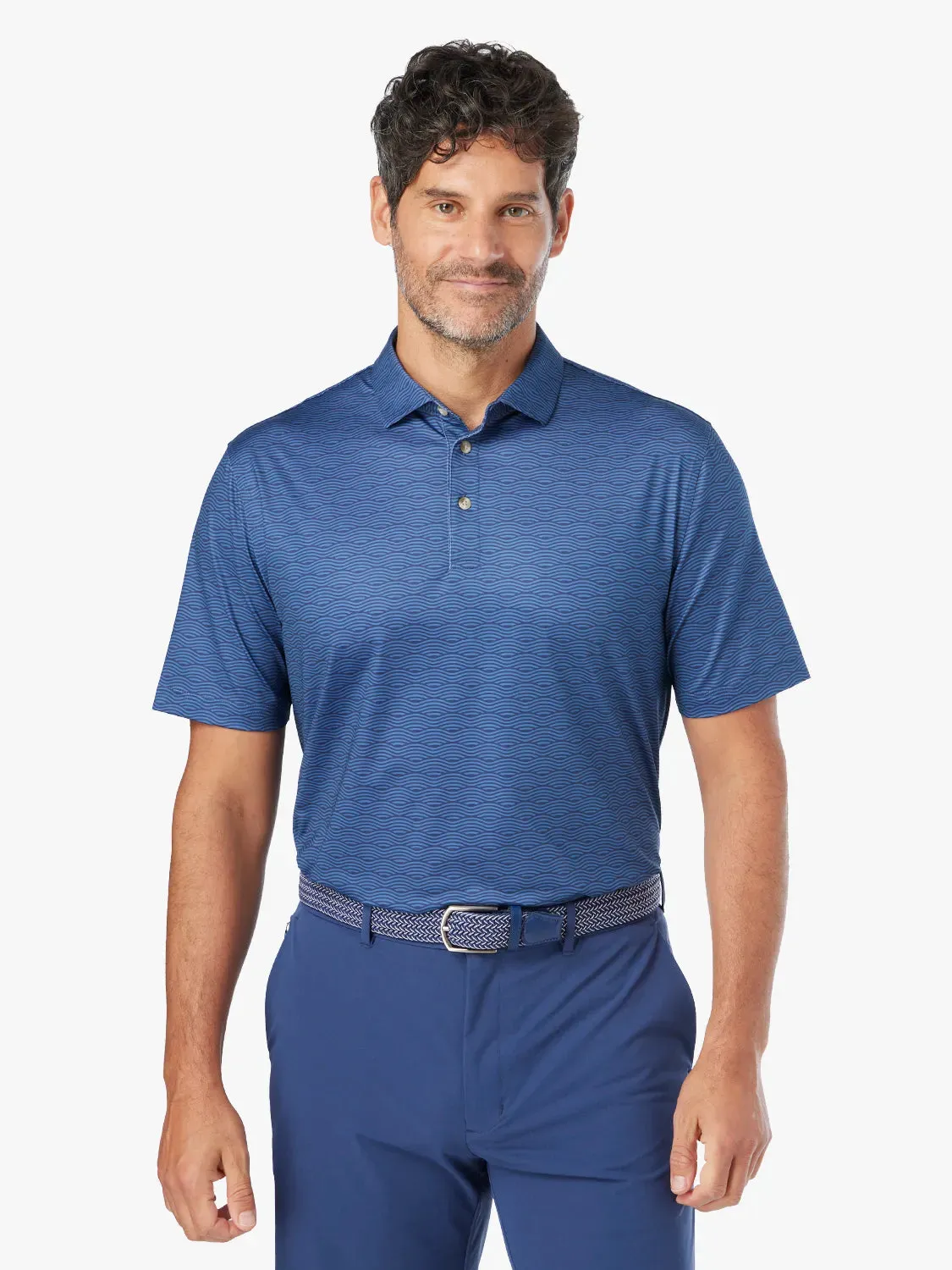 Compass Polo | Blue Waves